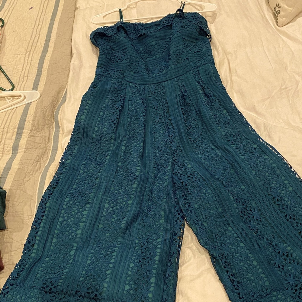 Gorgeous lace romper from Anthropologie